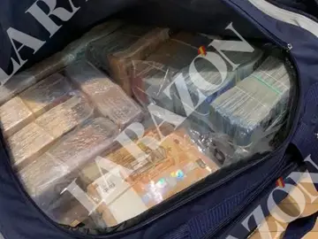 Los billetes de los beneficios de los narcos de la trama del exjefe de la UDEF Los billetes de los beneficios de los narcos de la trama del exjefe de la UDEF