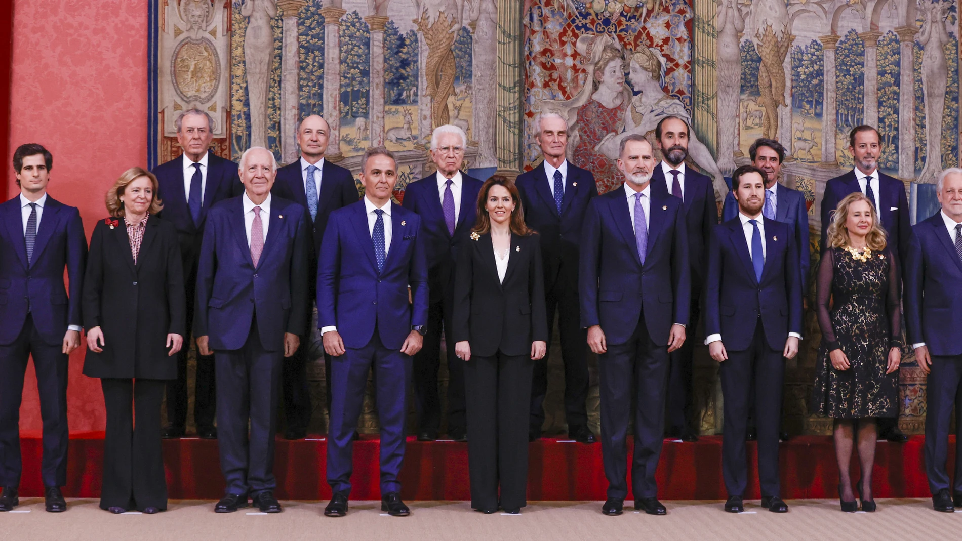 Don Felipe VI durante el acto “Asamblea de la Diputación Permanente y Consejo de la Grandeza de España y Títulos del Reino” en Madrid el jueves 21 de marzo de 2024