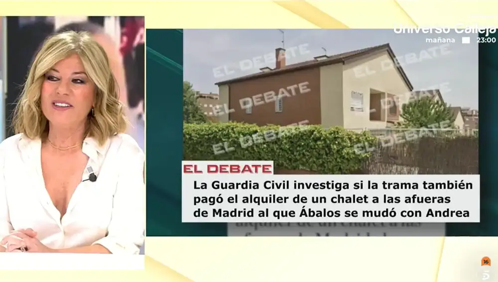 Esther Palomera en 'El programa de Ana Rosa'