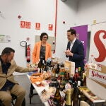 Conrado Íscar, Francisco Sardón y Natalia Cernuda presentan la tienda online de Saborea Castilla y León