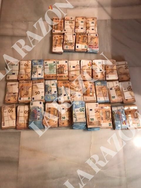 Los billetes de los beneficios de los narcos de la trama del exjefe de la UDEF