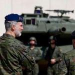 El rey Felipe VI visita la brigada ‘Aragón’ I