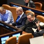 El Parlamento israelí aprueba los Presupuestos entre protestas contra el Gobierno