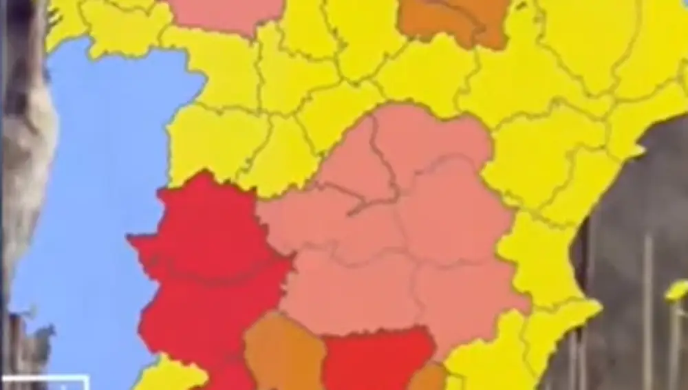 Mapa de alergias en España