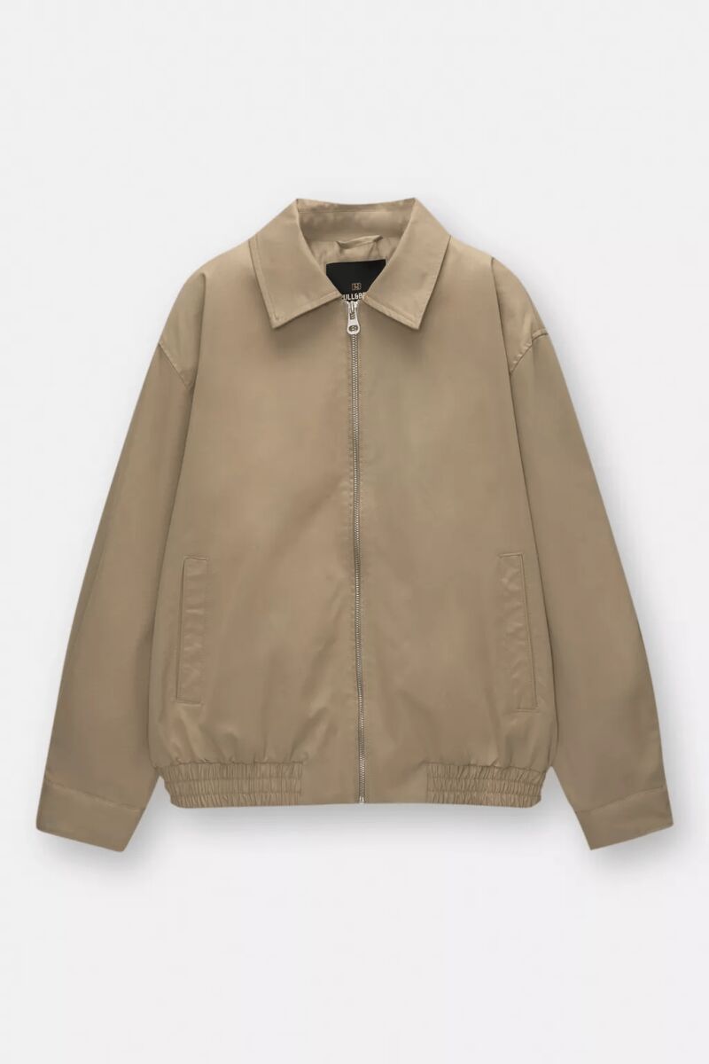 Chaqueta bomber clásica.