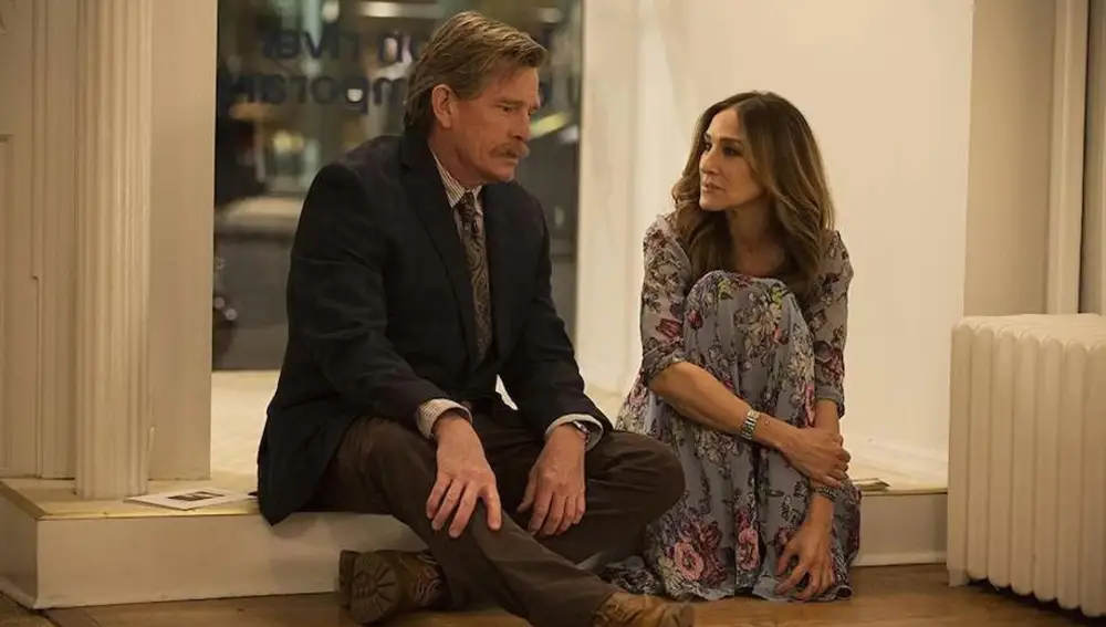 Sarah Jessica Parker y Thomas Haden Church en 'Divorce'