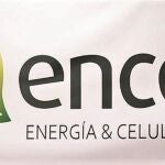 Panel con el logo de Ence