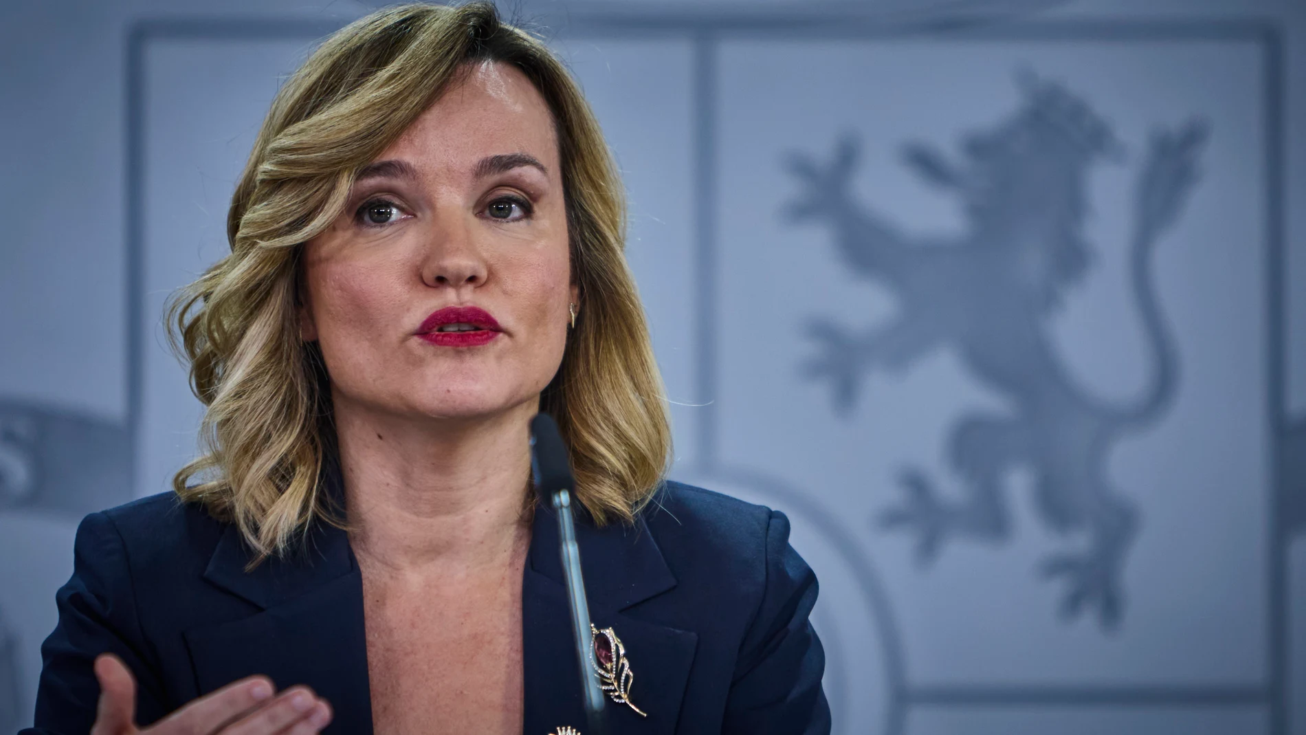 La ministra de Educación y portavoz del Gobierno, Pilar Alegría