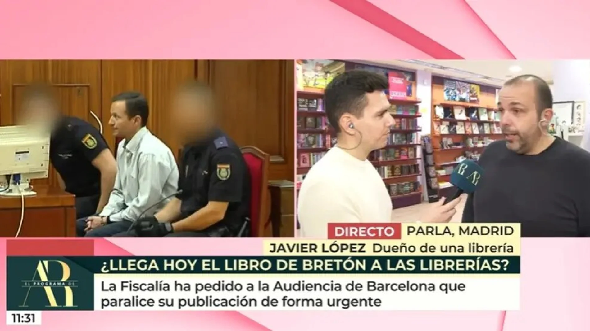 "Cuando lo vimos entre las novedades no lo pedimos": la respuesta de un librero al libro de José Bretón