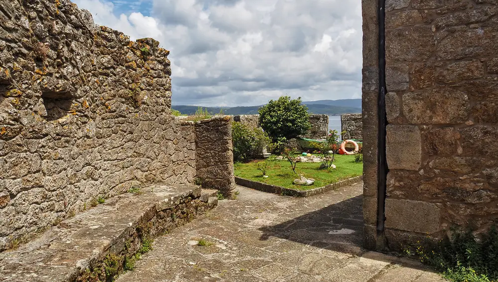 Interior del Castillo de San Carlos