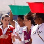 La reina Letizia visita Cabo Verde en su décimo viaje de cooperación