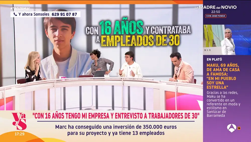 'Y ahora Sonsoles'