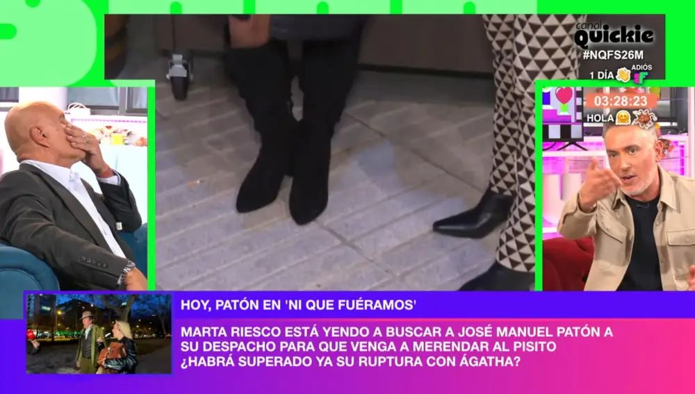 Kiko Matamoros y Kiko Hernández en "Ni que fuéramos Shhh"