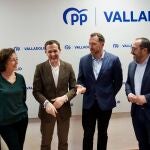 Héctor Palencia junto a Conrado Íscar y Cantalapiedra