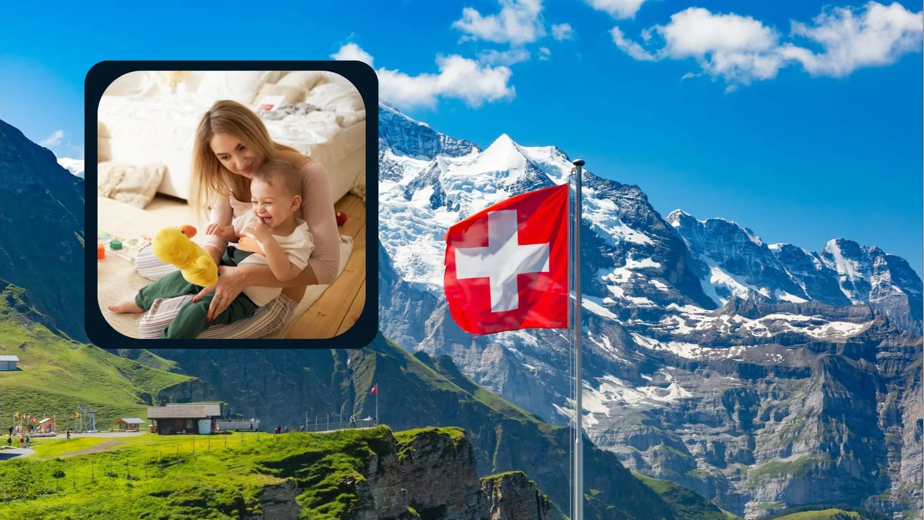 Una joven española revela lo que cobra en Suiza como niñera en menos de dos meses: "Es muy fuerte, sí"