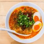 Imagen de archivo plato de ramen