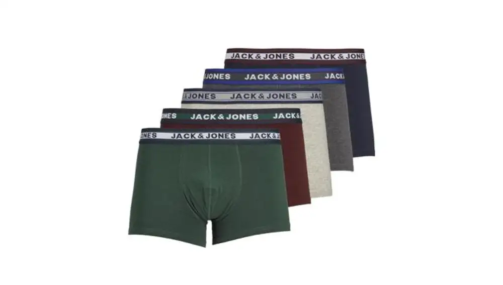 Pack 5 calzoncillos JACK & JONES