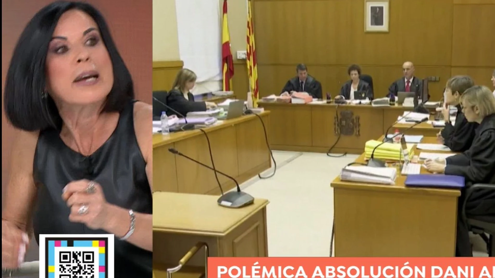 La absolución de Dani Alves aumentan la tensión en 'Espejo Público'