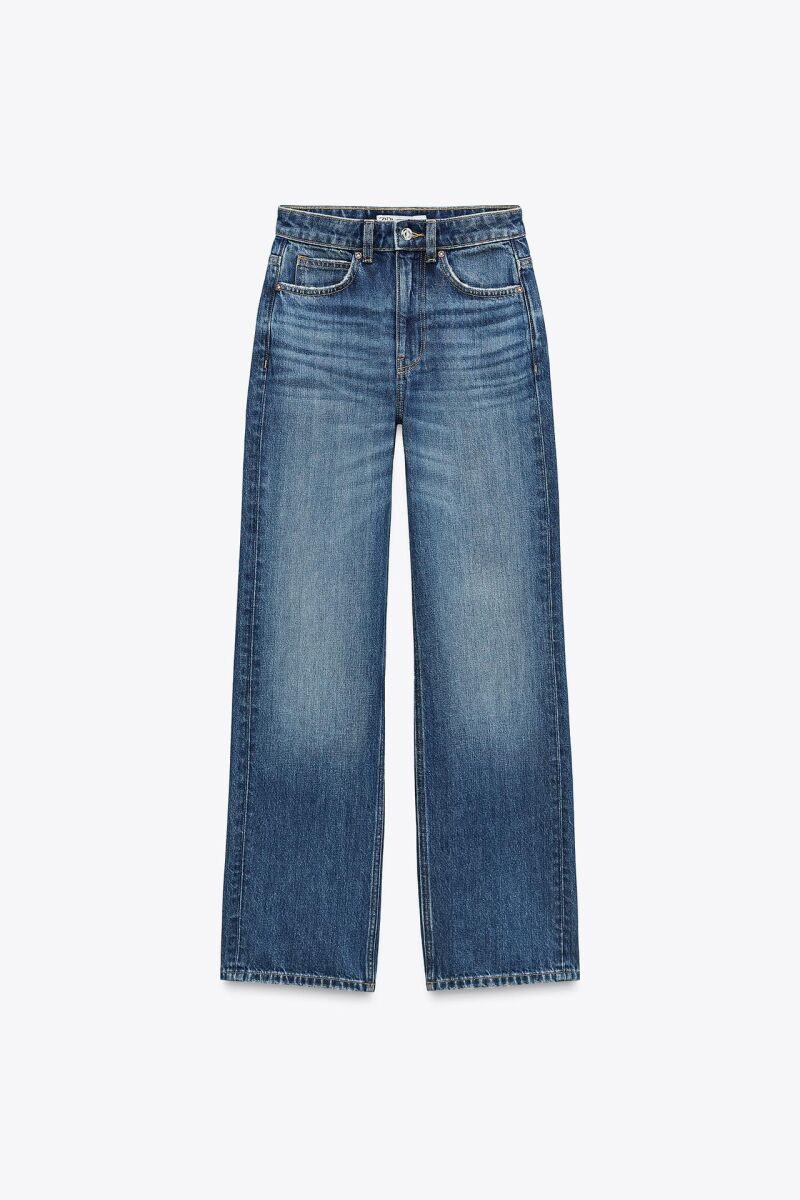 Jeans z1975 straight tiro alto long lenght.