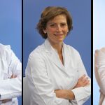 Los doctores Arredondo, Herráiz y Pastor, coordinador y especialistas, respectivamente,del Área de Cáncer Gastrointestinal del Cancer Center Clínica Universidad de Navarra.