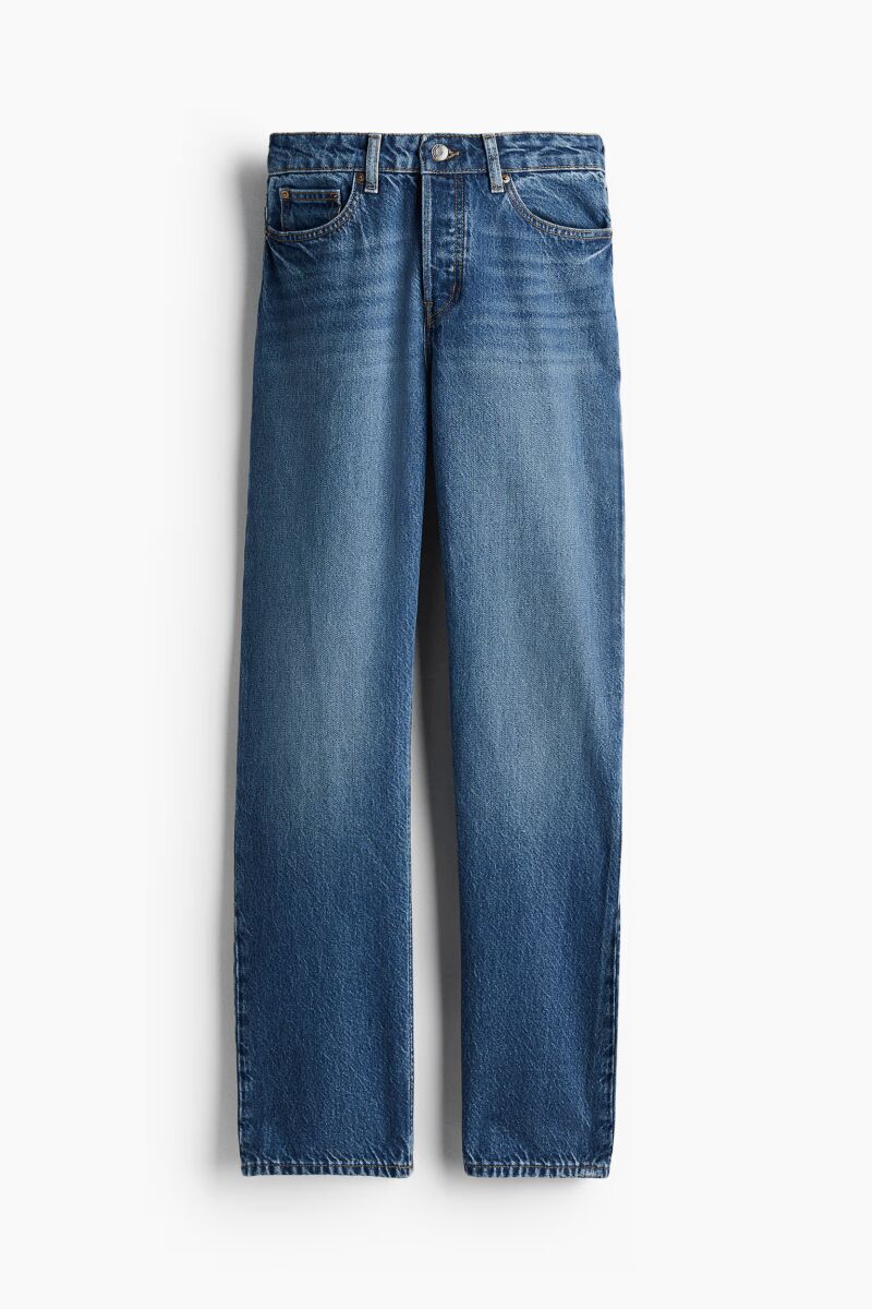 Jeans z1975 straight tiro alto long lenght.