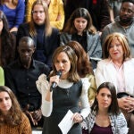 La secretaria general de Podemos, Ione Belarra presenta la lista al Consejo Ciudadano Estatal
