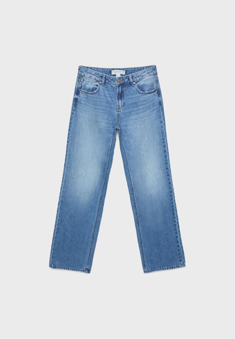 D03 Jeans straight low.