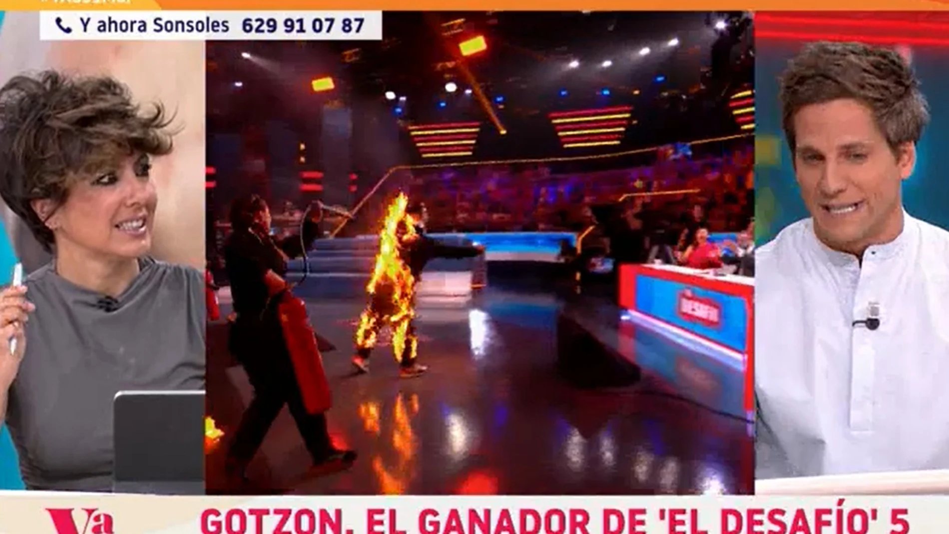 Gotzon Mantuliz y Sonsoles Ónega