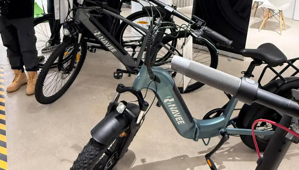 Hay tres bicis distintas, para cada perfil de usuario