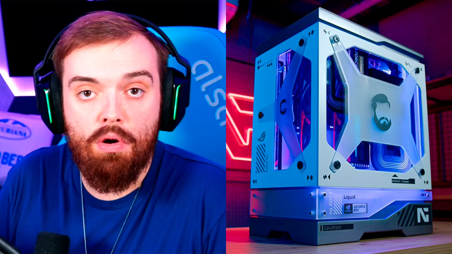 Nate Gentile fabricó el PC que Ibai Llanos utiliza actualmente