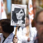 manifestaci—n de MŽdicos en Madrid.