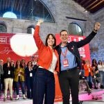 Diana Morant con Rubén Alfaro en el congreso celebrado en Alcoy
