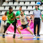 Imagen del partido disputado ayer por el Baloncesto Ciudad de Valladolid en Castellón