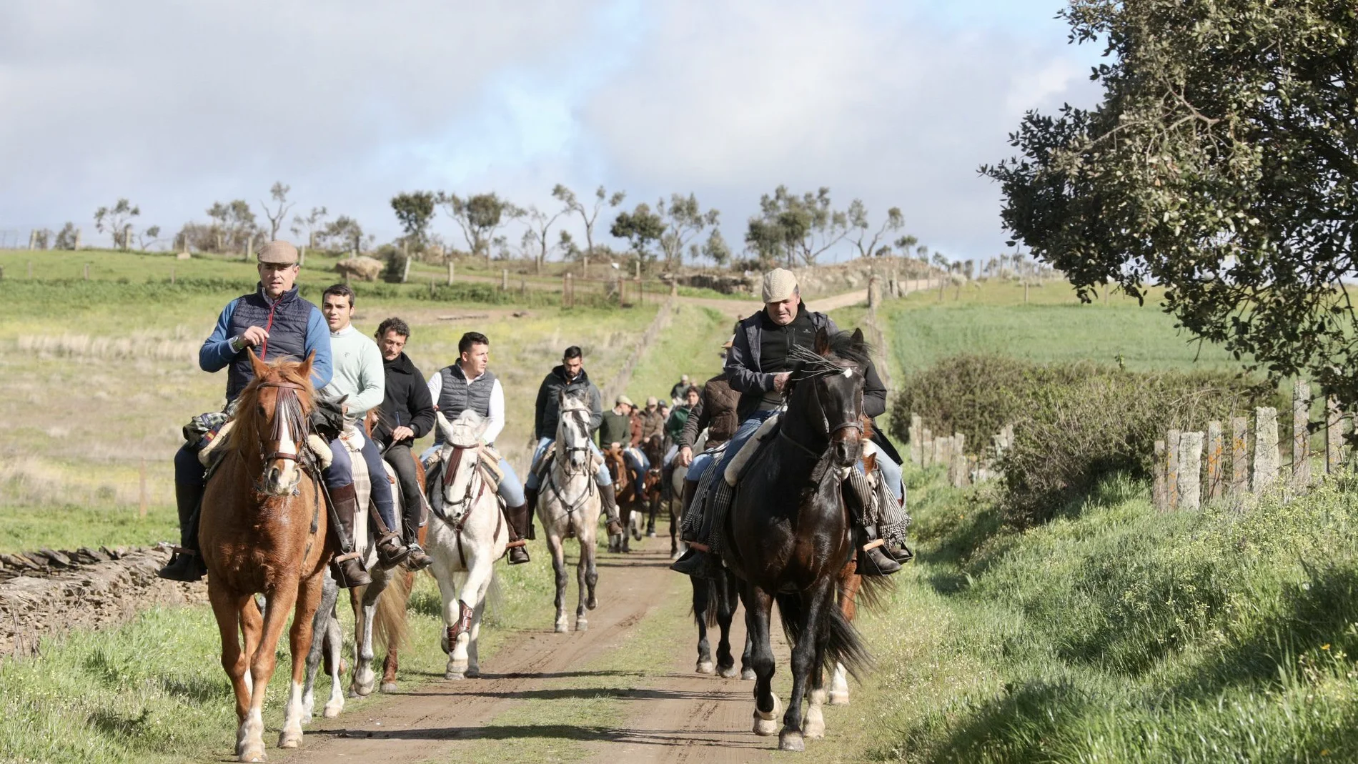 Ruta a caballo por Siega Verde