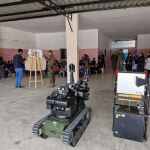 Conferencia de los militares españoles sobre municiones sin explosionar en Líbano