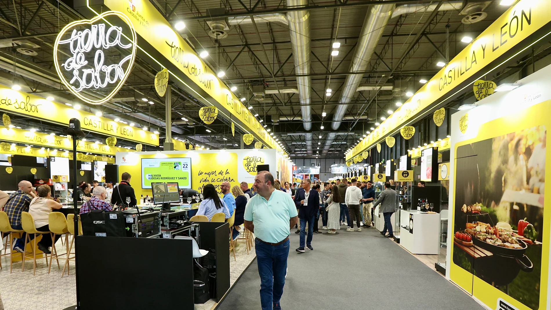 Expositor de Castilla y León durante la pasada edición del Salón Gourmets