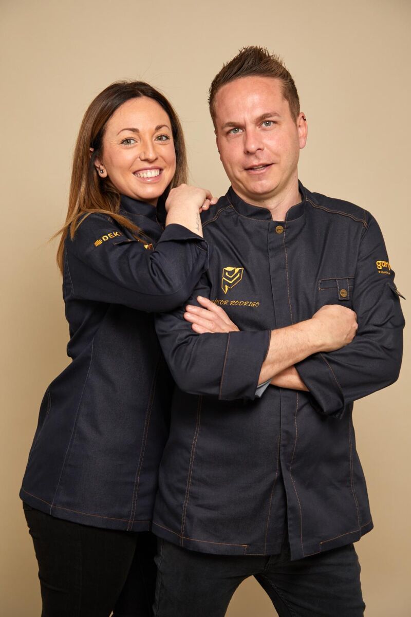 Chefs valencianos Víctor Rodrigo y Aroa López
