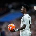 Vinicius falló desde el punto de penalti