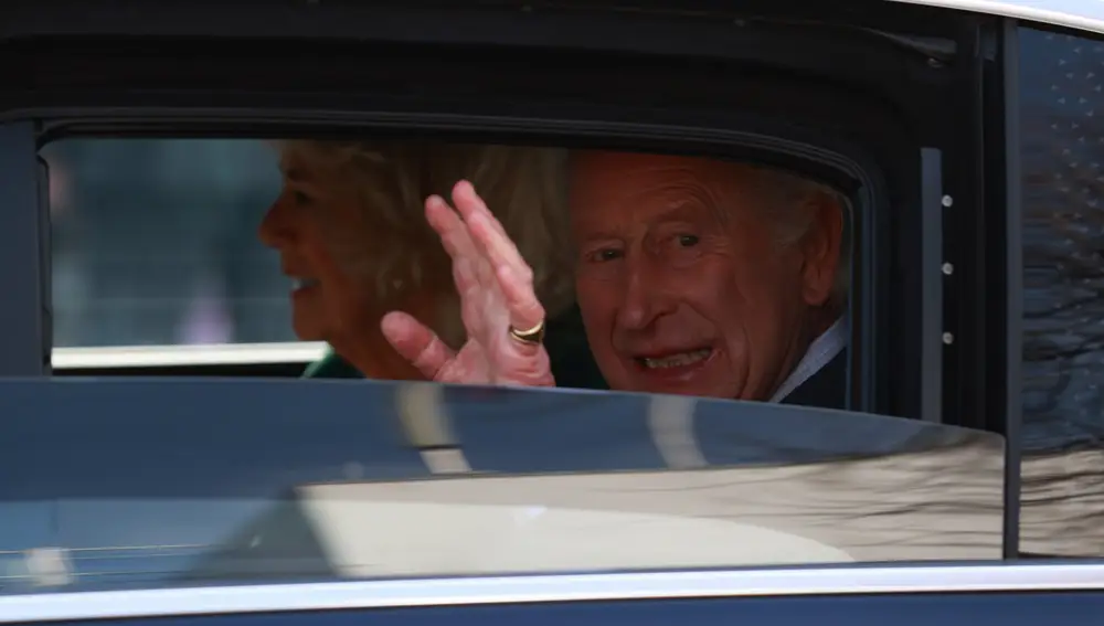 El rey Carlos III junto a la reina Camilla en una imagen de archivo