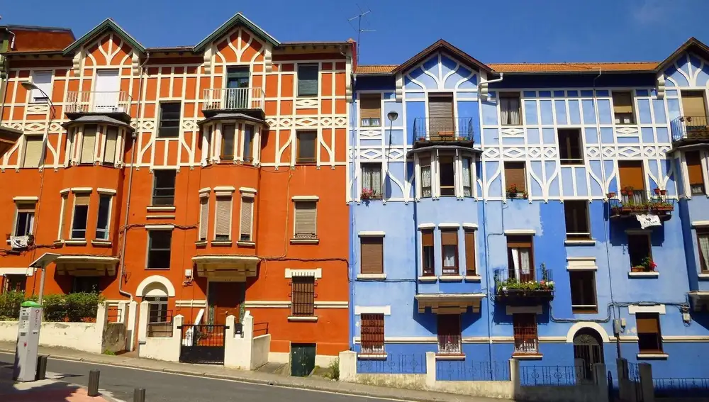 Calle Zuberoa de la localidad de Irala