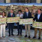 La exposición itinerante 'Reyno de Murcia' mostrará un mapa del pasado de la ciudad