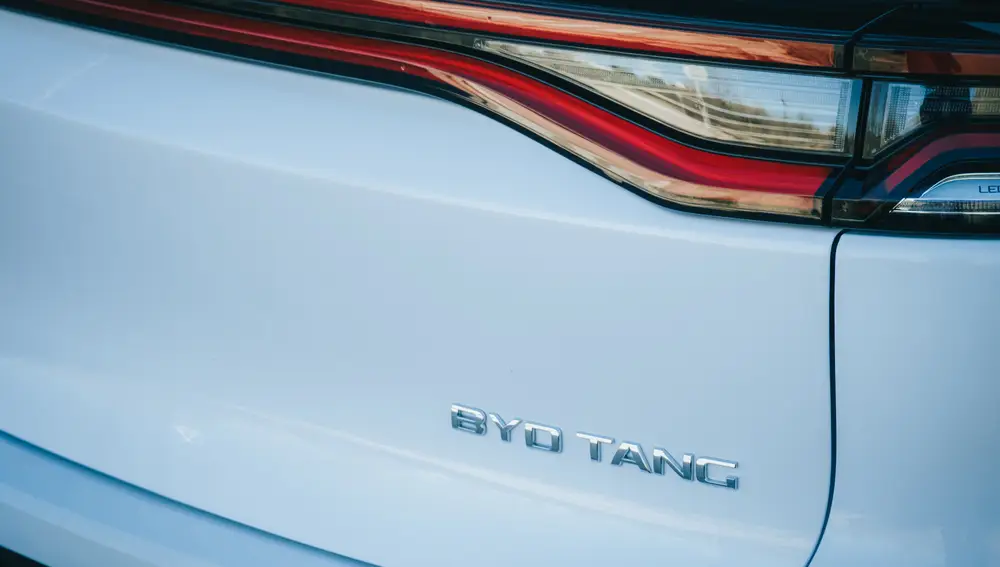 Parte trasera del BYD Tang