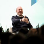 Momento de la charla de Marc Andreessen