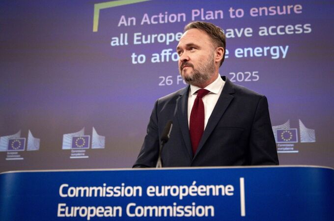 Dan Jørgensen, en la presentación del Plan para reducir los precios de la energía