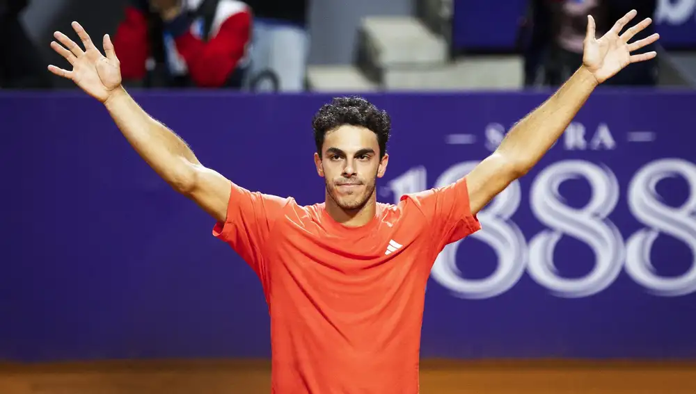 Tenis.- El argentino Francisco Cerúndolo, primer rival de Carlos Alcaraz en Montecarlo