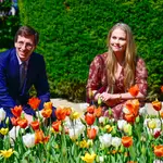 El look de Amalia de Holanda en Madrid.