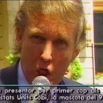 El día que Donald Trump presentó la mascota de los JJ.OO. de Barcelona en Nueva York
