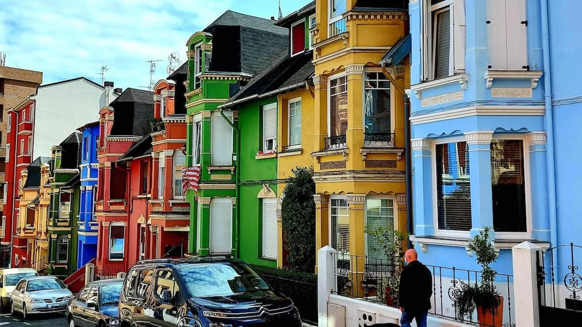 El barrio de Bilbao con casas al estilo inglés de Notting Hill que no verás en otro lugar de España