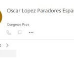 "Óscar Paradores", el contacto de Óscar López en el teléfono móvil de Koldo García