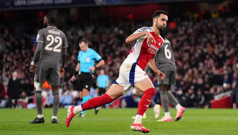 Fútbol/Champions.- Crónica del Arsenal FC - Real Madrid: 3-0